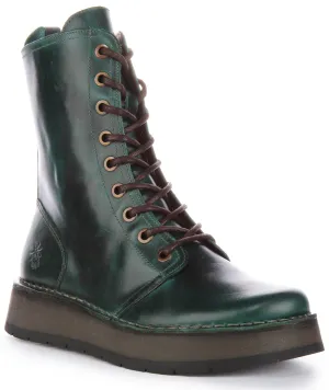 Fly London Rami043 In Green For Women