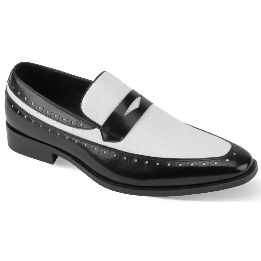 Giorgio Venturi 6986 Leather Slip-On Penny Loafers