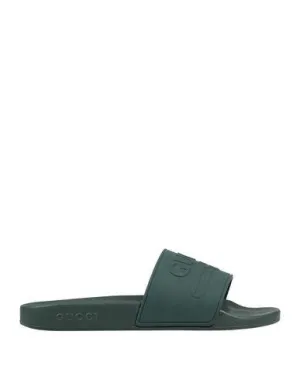 Gucci Man Sandals Dark green 6 UK