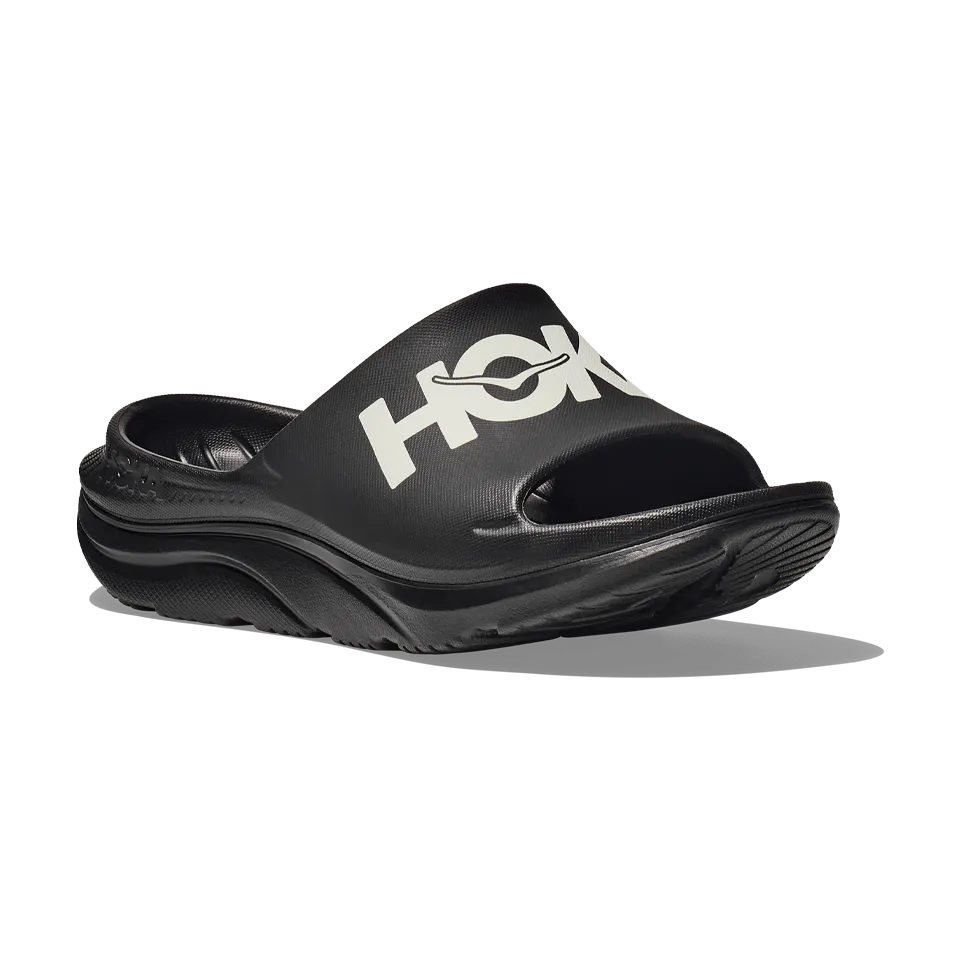 HOKA All Gender Ora Athletic Slide Black/White