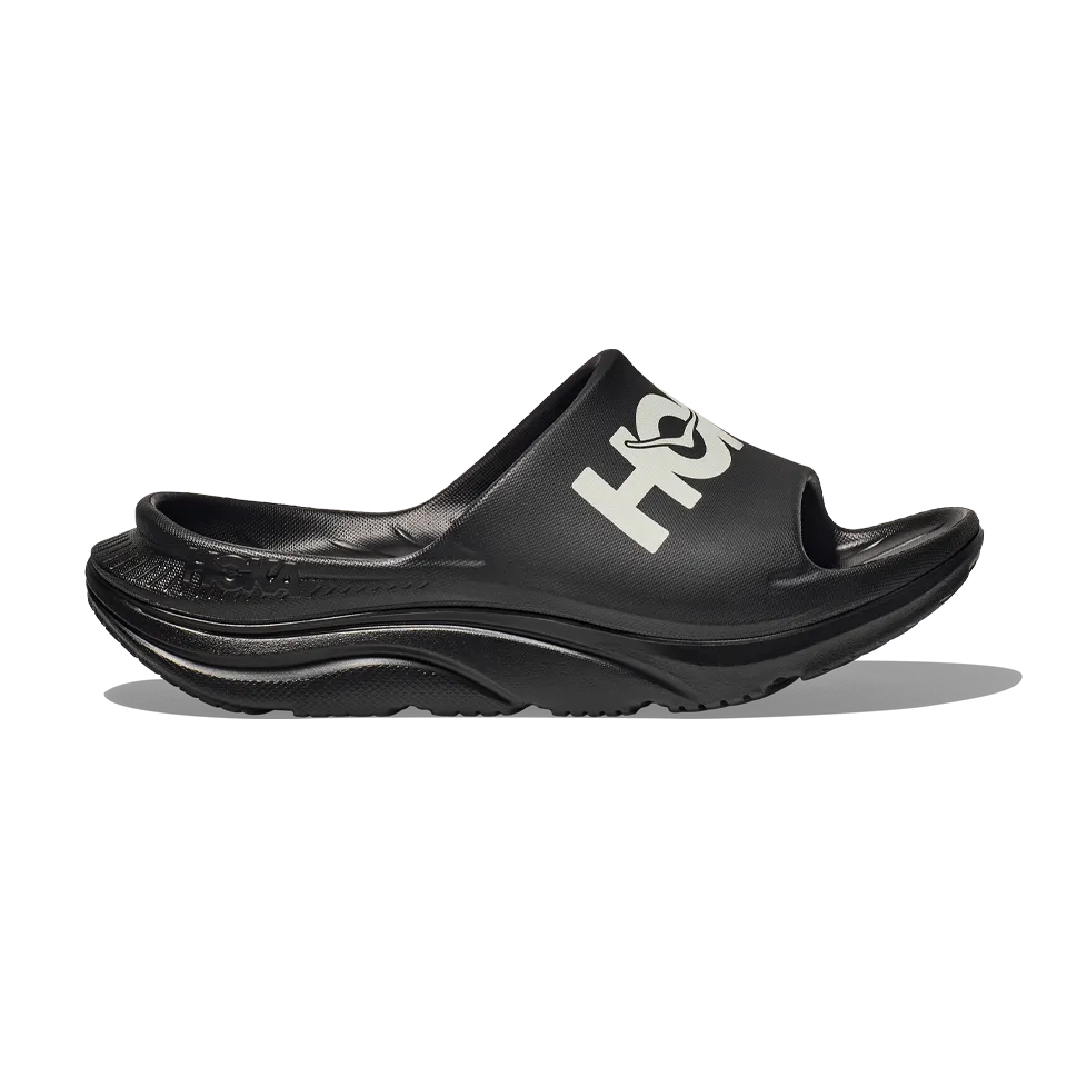 HOKA All Gender Ora Athletic Slide Black/White