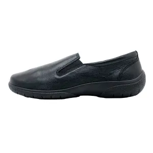 Hotter Glove Ii Loafers Leather Black Colour For Women