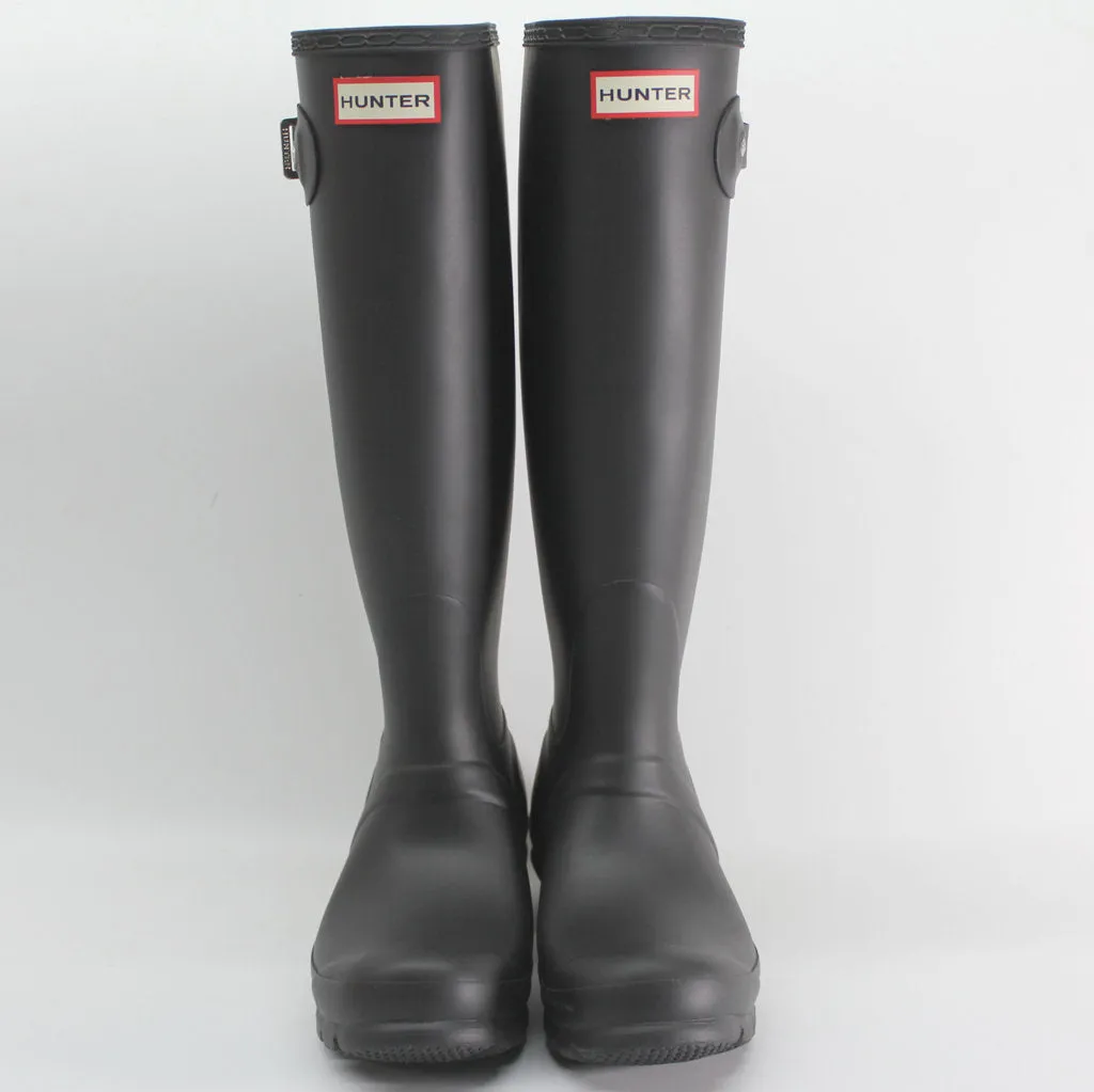 Hunter Original Tall Black Womens Wellies Rainboots - UK 4