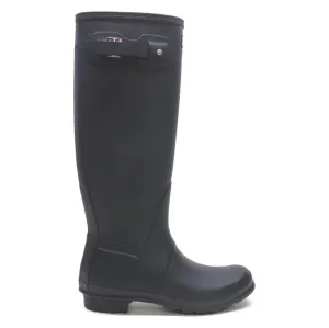 Hunter Original Tall Navy Womens Wellies Rainboots - UK 6