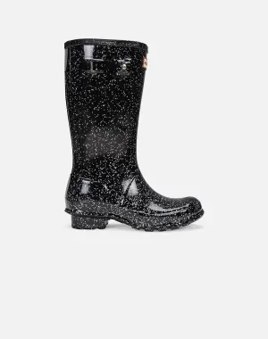 Hunter Short Glitter Rain Boots Grade-School