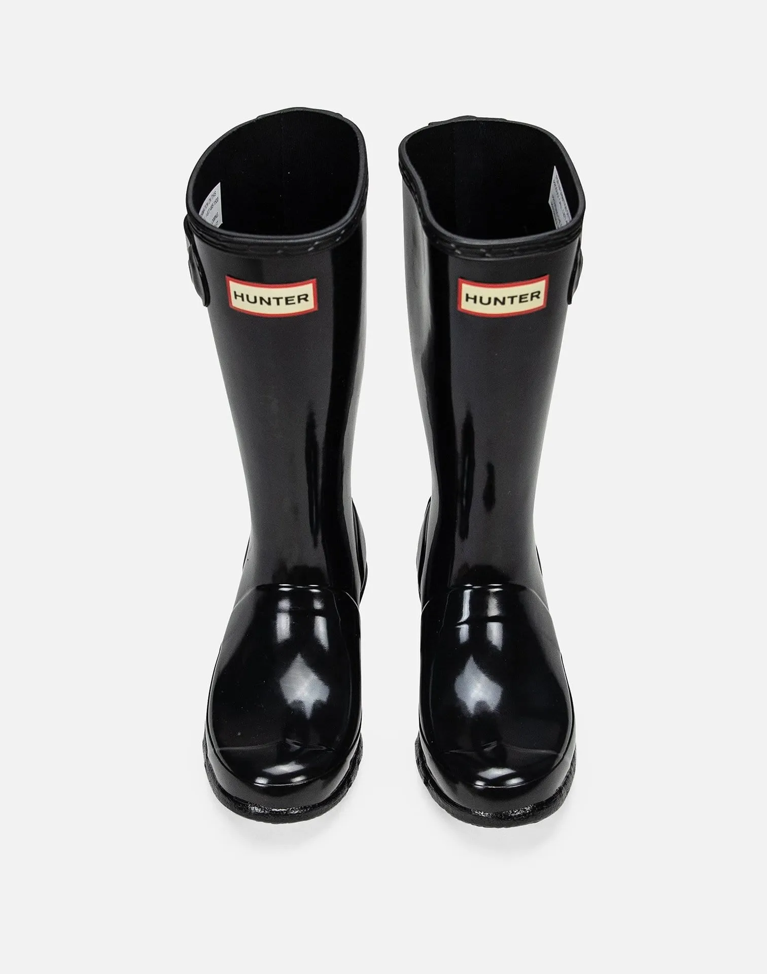 Hunter SHORT GLOSS RAIN BOOTS GRADE-SCHOOL