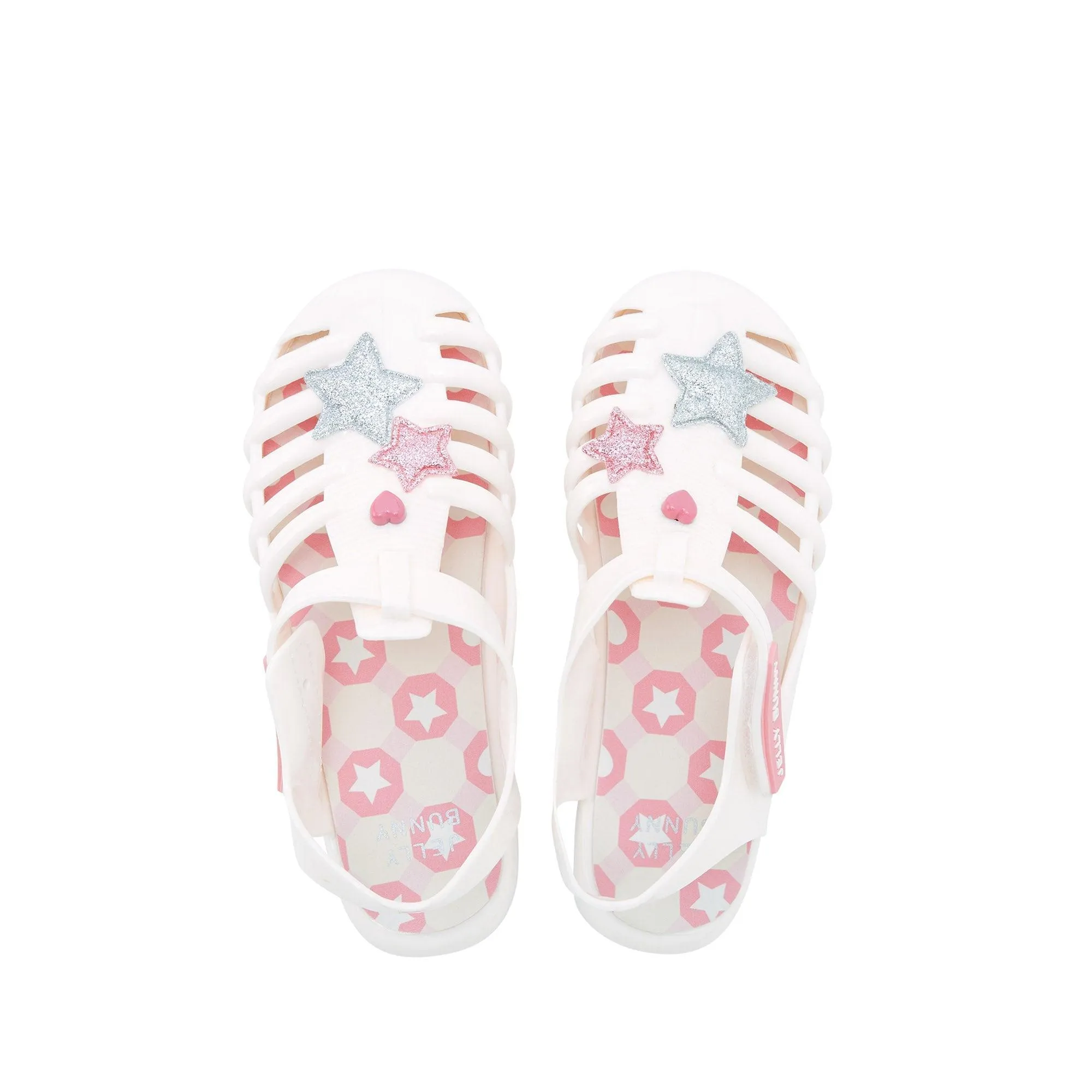 Jb Unicorn Hearts And Flat Sandals Light Pink