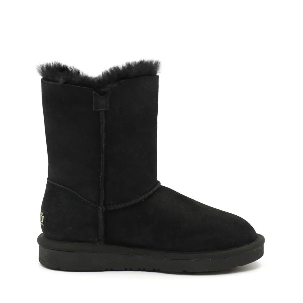 Kiki Medium Ugg Boot - Black