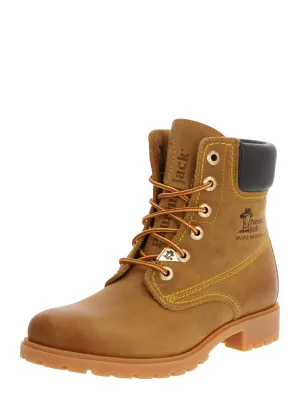 Lace-up ankle boots PANAMA JACK, ocher/dark brown