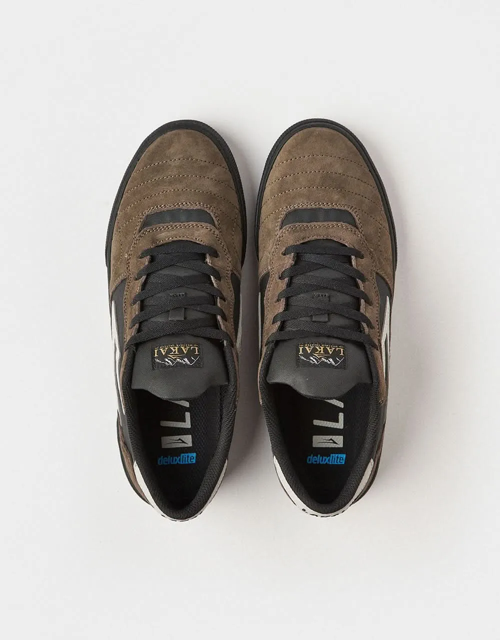 Lakai Cambridge Skate Shoes - Chocolate Suede