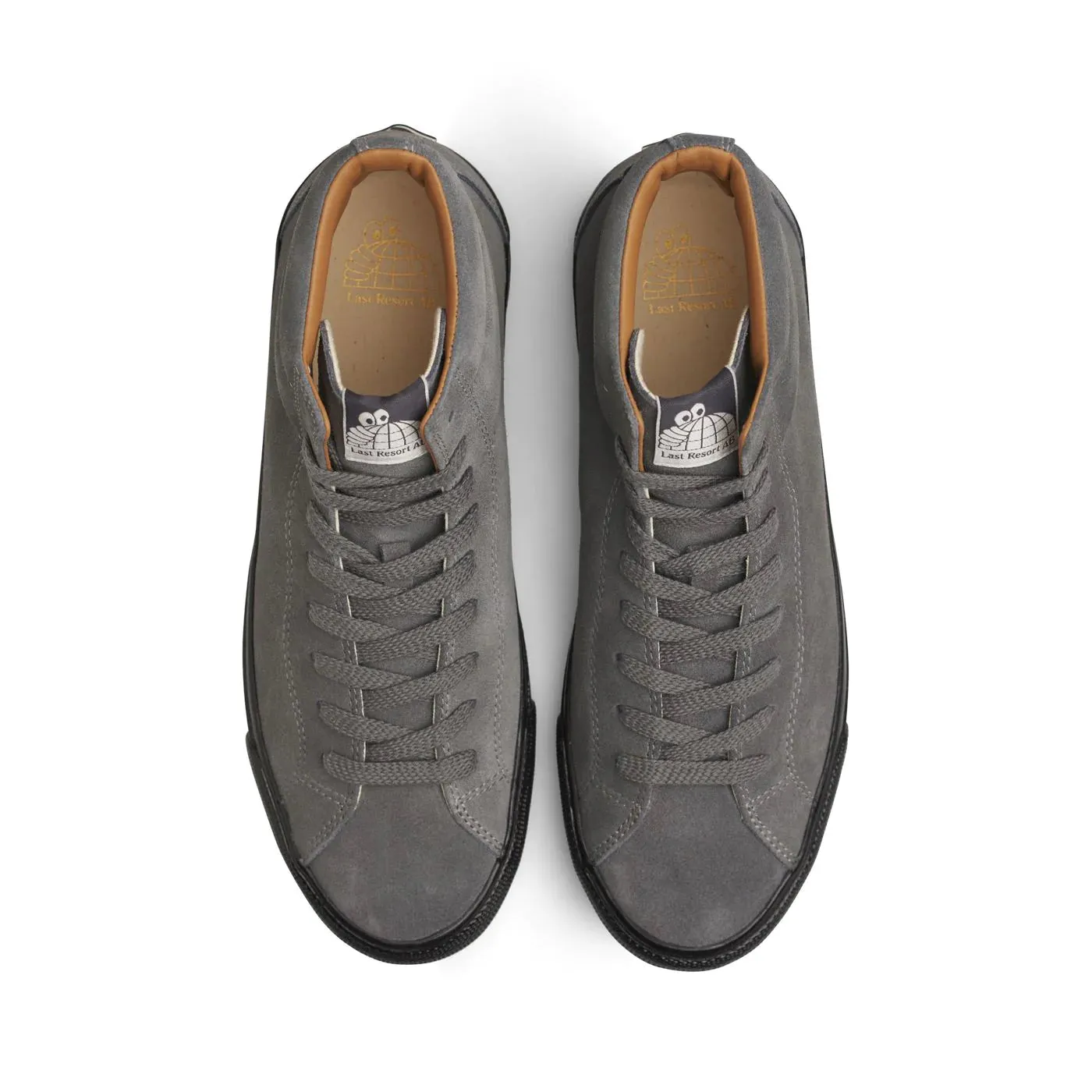 Last Resort AB VM003 Suede Hi Skate Shoes - Steel Grey / Black