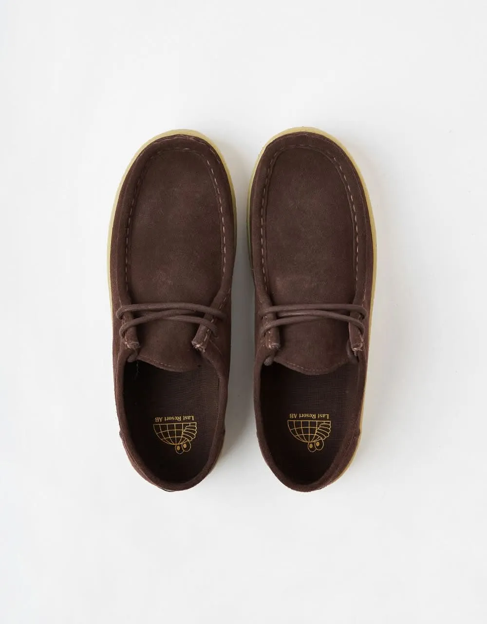 Last Resort AB VM006 Moc Suede Skate Shoes - Coffee Bean/Gum