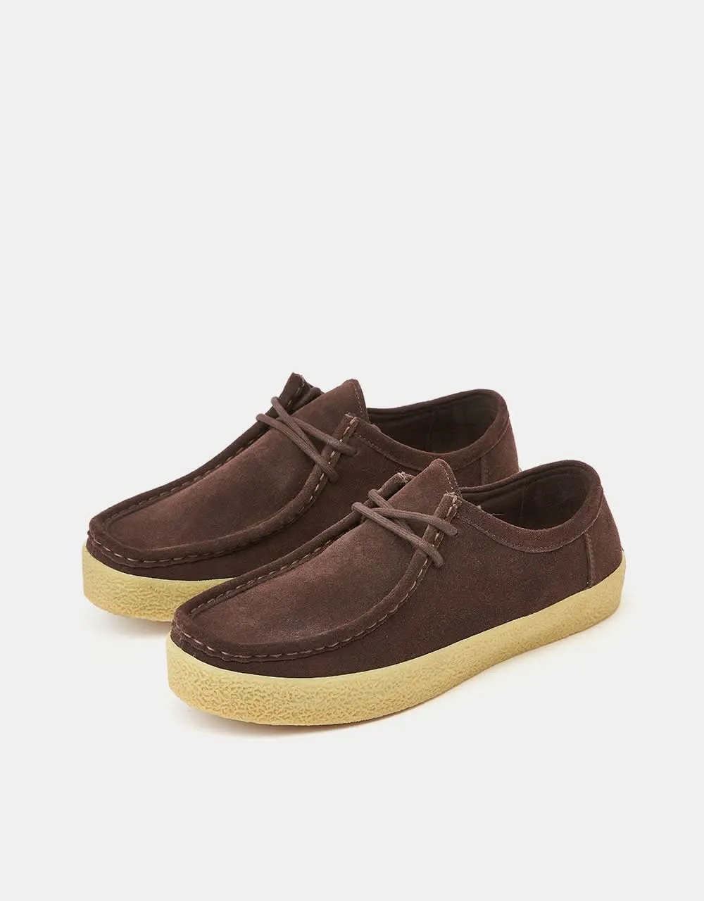 Last Resort AB VM006 Moc Suede Skate Shoes - Coffee Bean/Gum