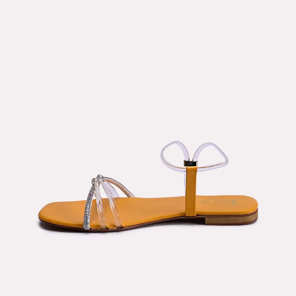 Lily Yellow Casual Sandals 0421261