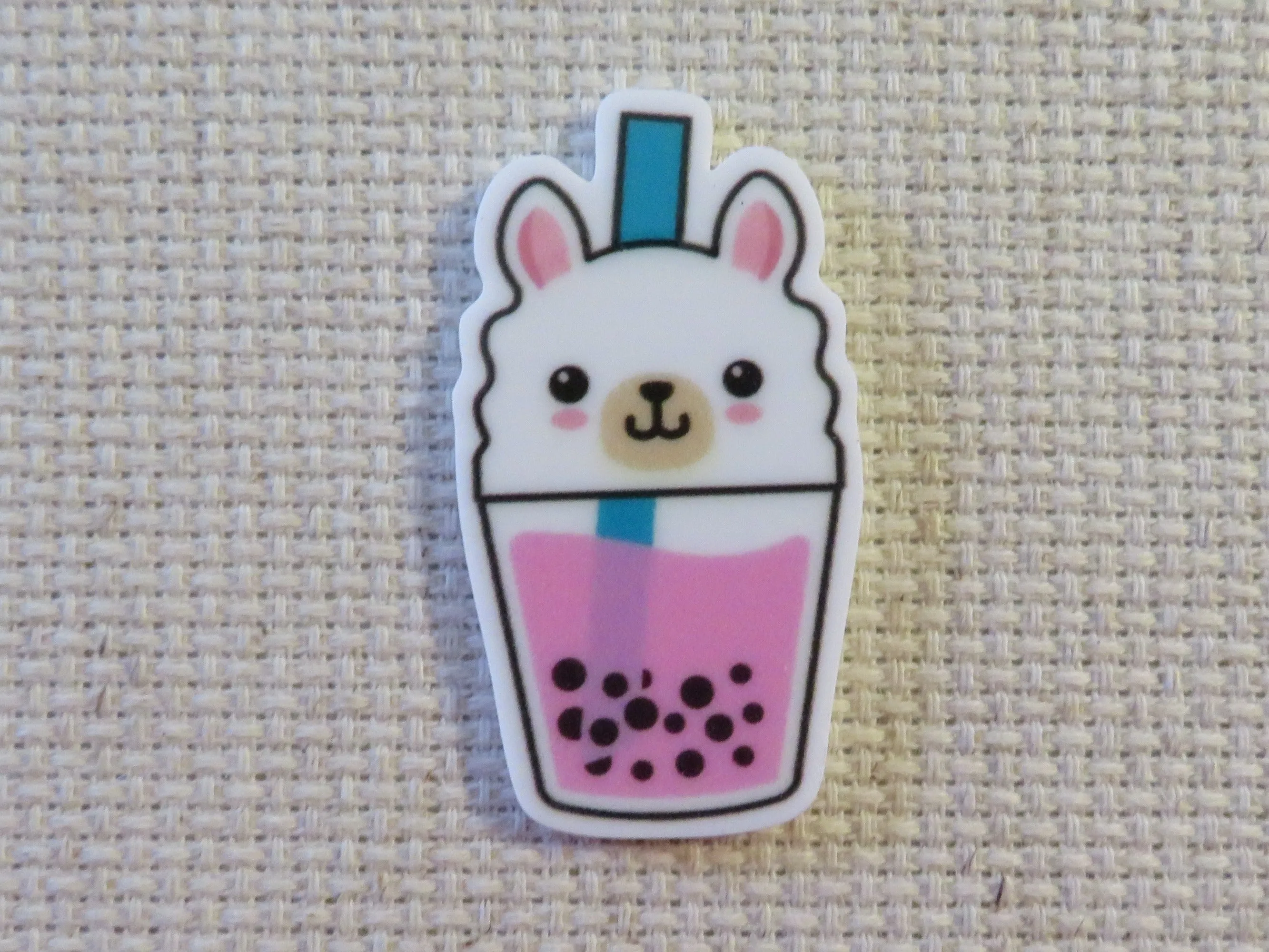 Llama Boba Needle Minder, Cover Minder, Magnet