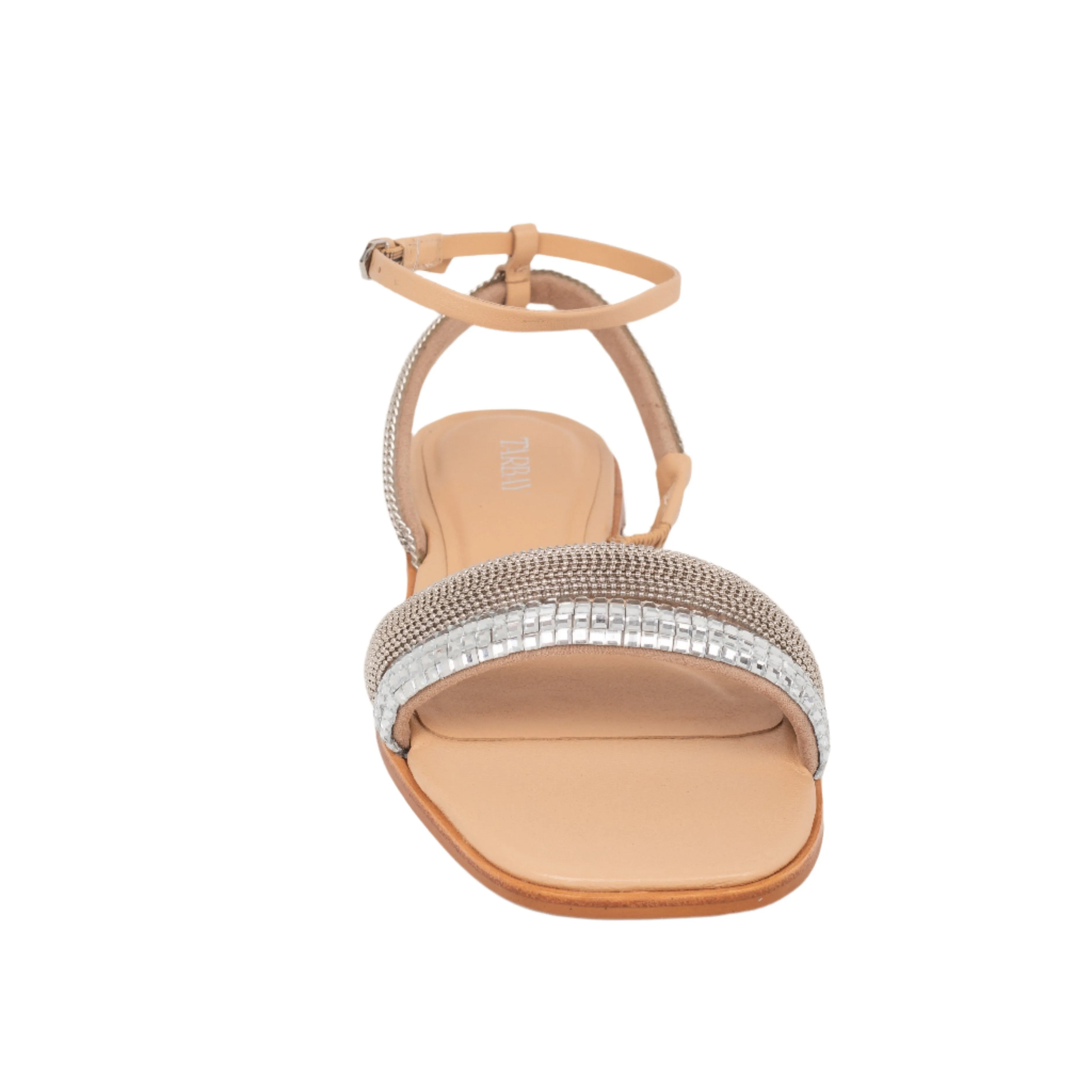 Mae Flat Sandals - Silver