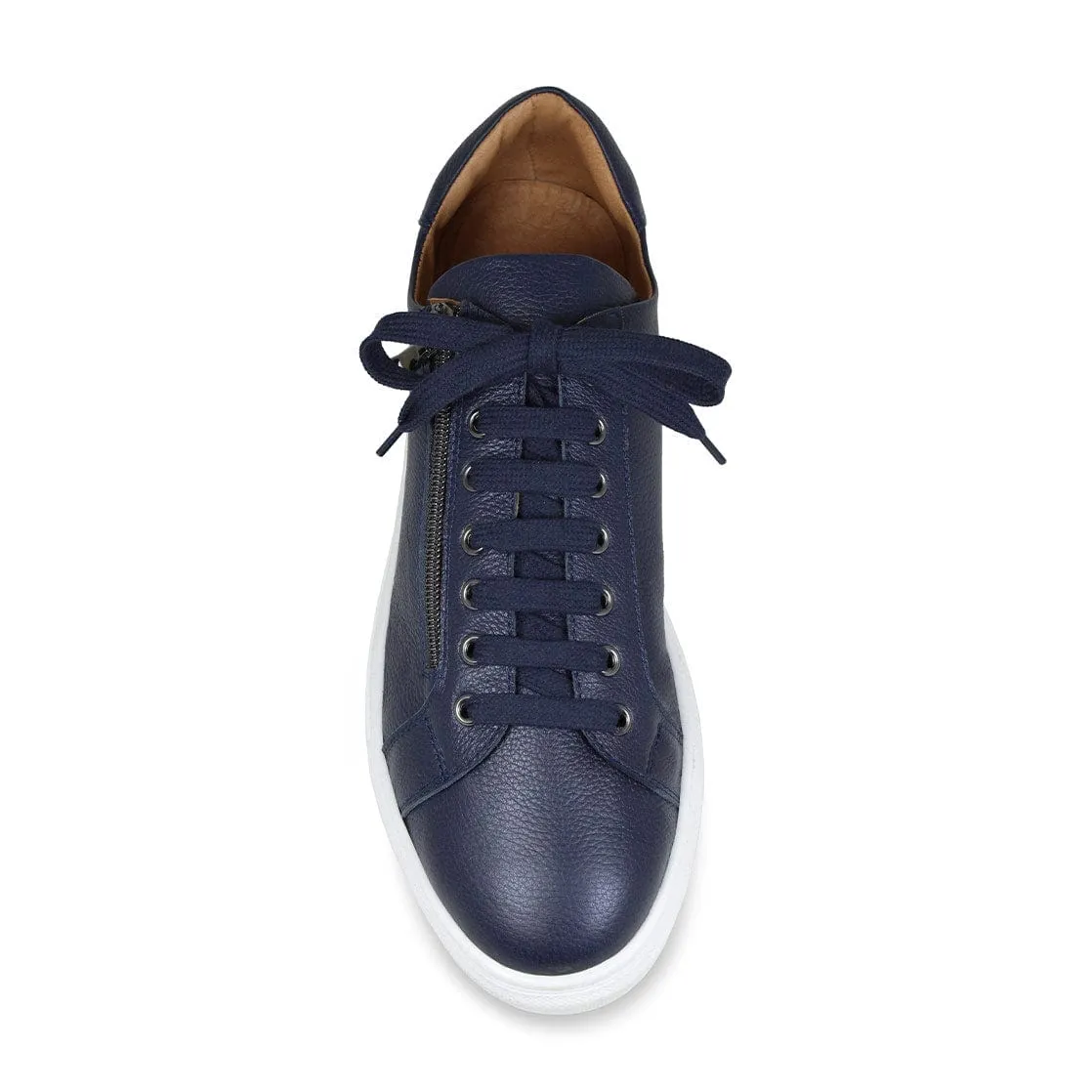 MEN'S Stride: Navy Leather