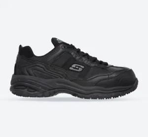 Men's Wide Fit Skechers 77013EC Soft Stride Grinnell Safety Sneakers