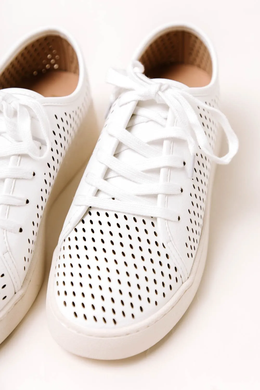 Milo Hole Pattern Sneakers