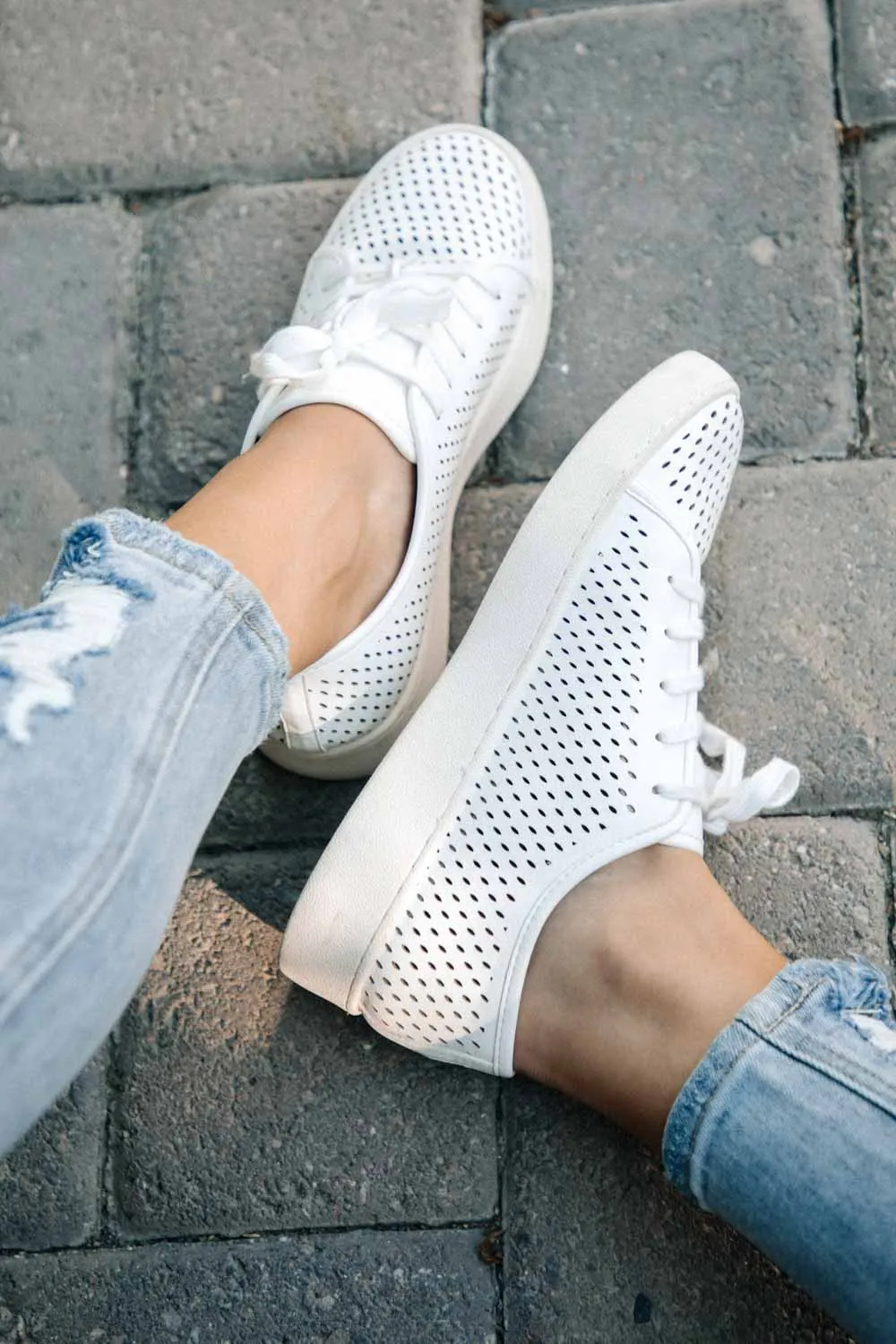 Milo Hole Pattern Sneakers