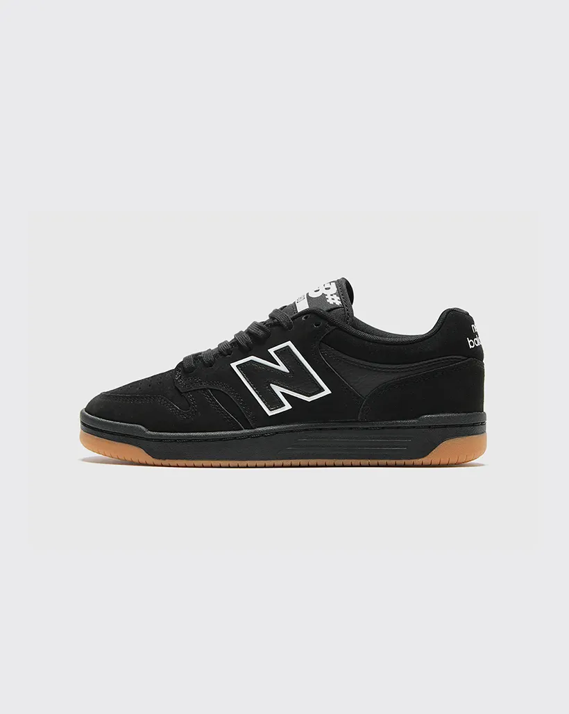 New Balance 480 Shoe - Black/Gum