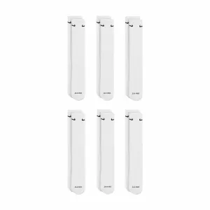 Nike Everyday Plus 6-Pack Cushioned Socks (White/Black)