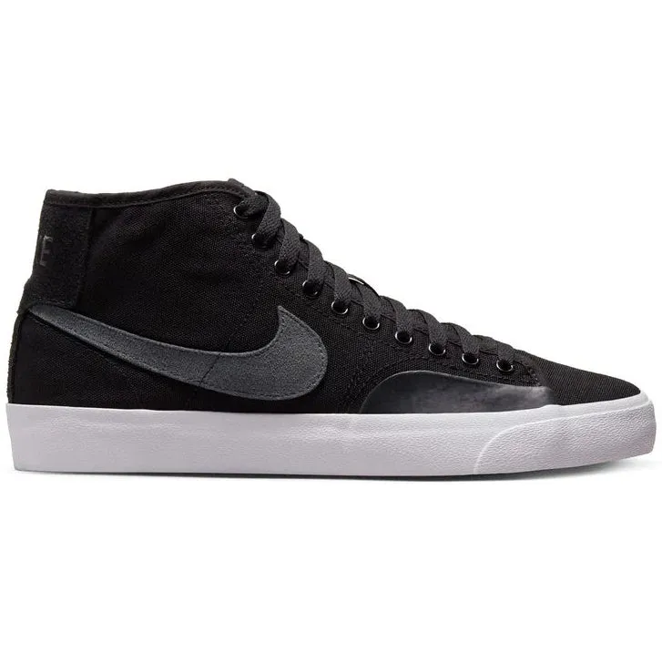 Nike SB Blazer Court Mid Premium Shoe - Black / Anthracite