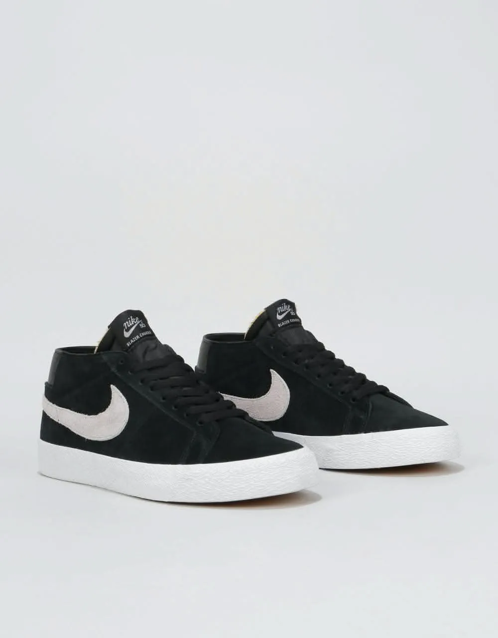 Nike SB Zoom Blazer Chukka Skate Shoes - Black/Atmosphere Grey