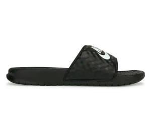 Nike Women's Benassi JDI Sandal Black/White