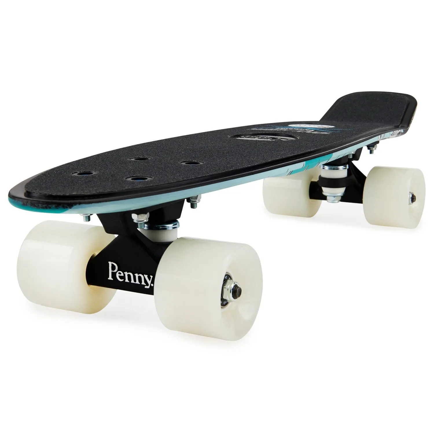 Penny 22 Inch Plastic Mini Cruiser with Grip Tape: Hawk Full Skull