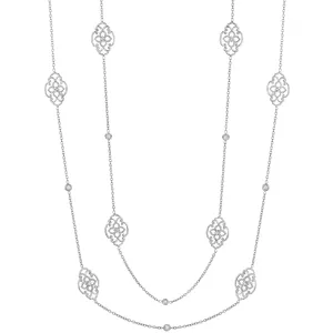 Penny Preville Fancy Flower 'Arabesque' Link Necklace