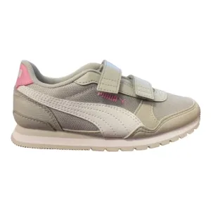 Puma scarpa sneakers da bambina con strappo SR Runner Mesh 385511 03 violetto bianco rosa