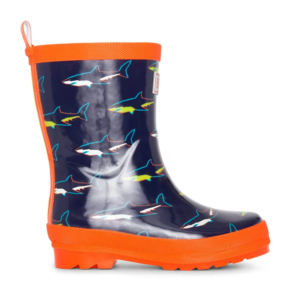 Rain Boots - Sharks Shiny