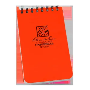 Rite in the Rain 3 in. W X 5 in. L Spiral Orange All-Weather Notebook