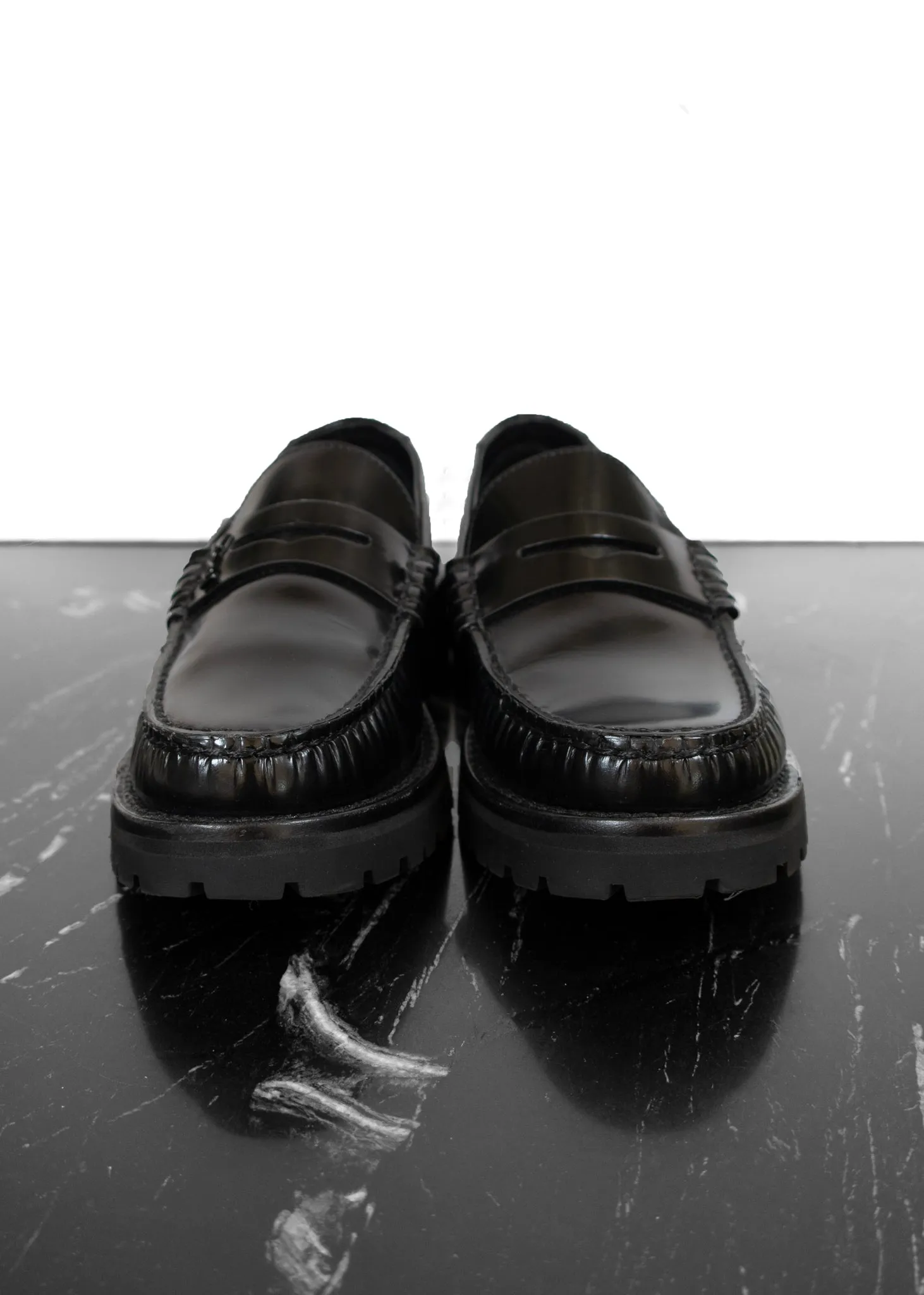 Saint Laurent Le Loafer Chunky Penny Loafers