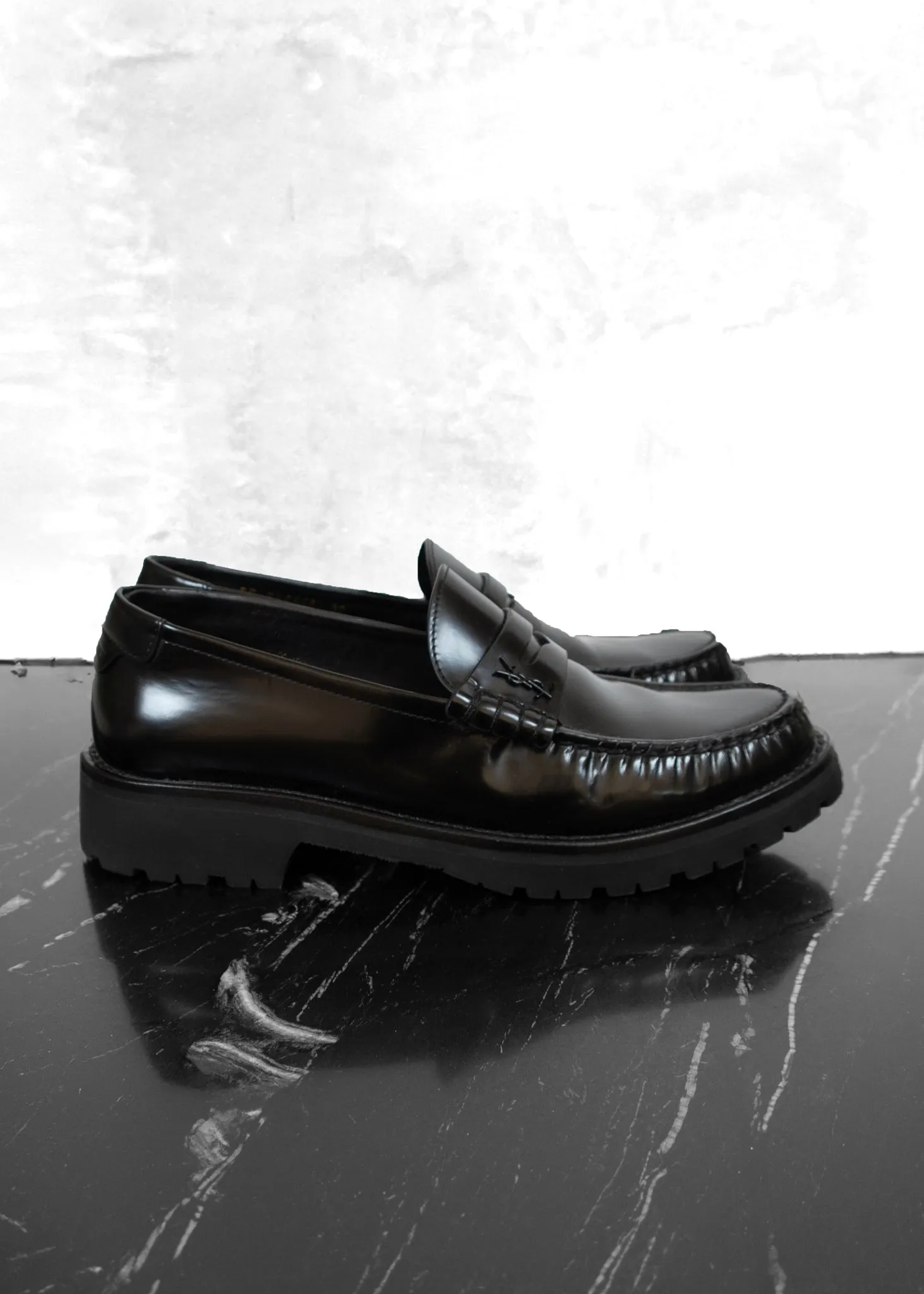 Saint Laurent Le Loafer Chunky Penny Loafers