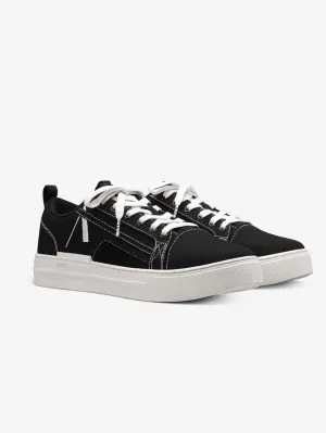 Sommr Canvas PET R-H20 Black White Sneakers