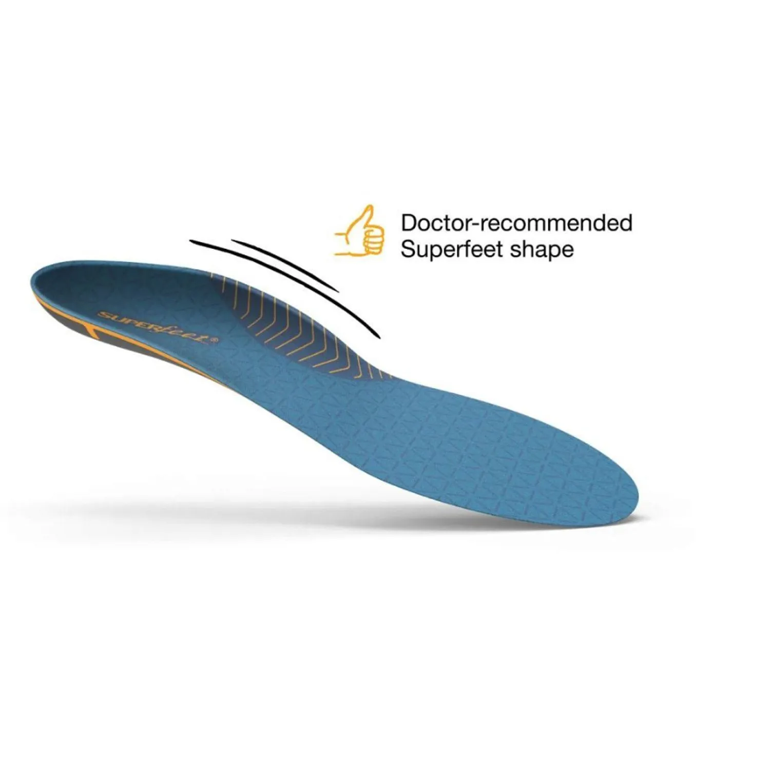 Superfeet Slim-Fit Athletic Cushion Insole