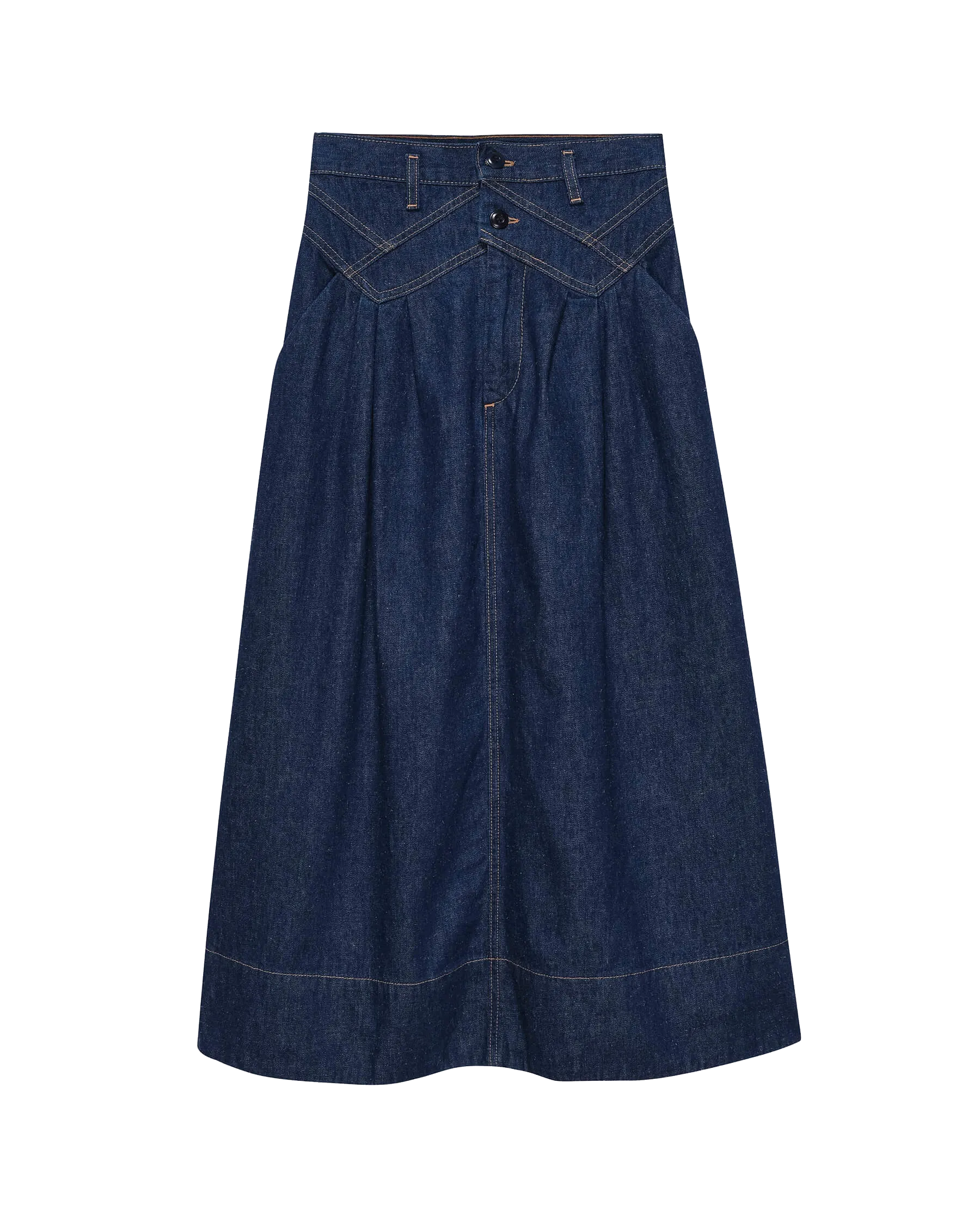 The Field Skirt. -- Rinse Wash