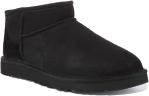 Ugg Australia M Classic Ultra In Black For Men