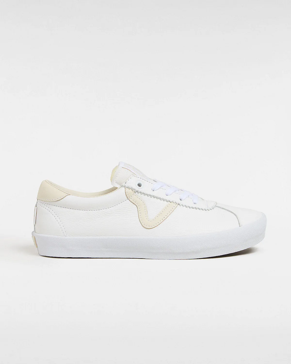 Vans Skate Sport Shoes - LEATHER VINTAGE WHITE