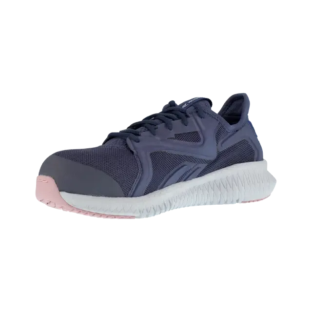 Women's Flexagon 3.0 Composite-Toe Athletic Work Shoe Blue/Pink