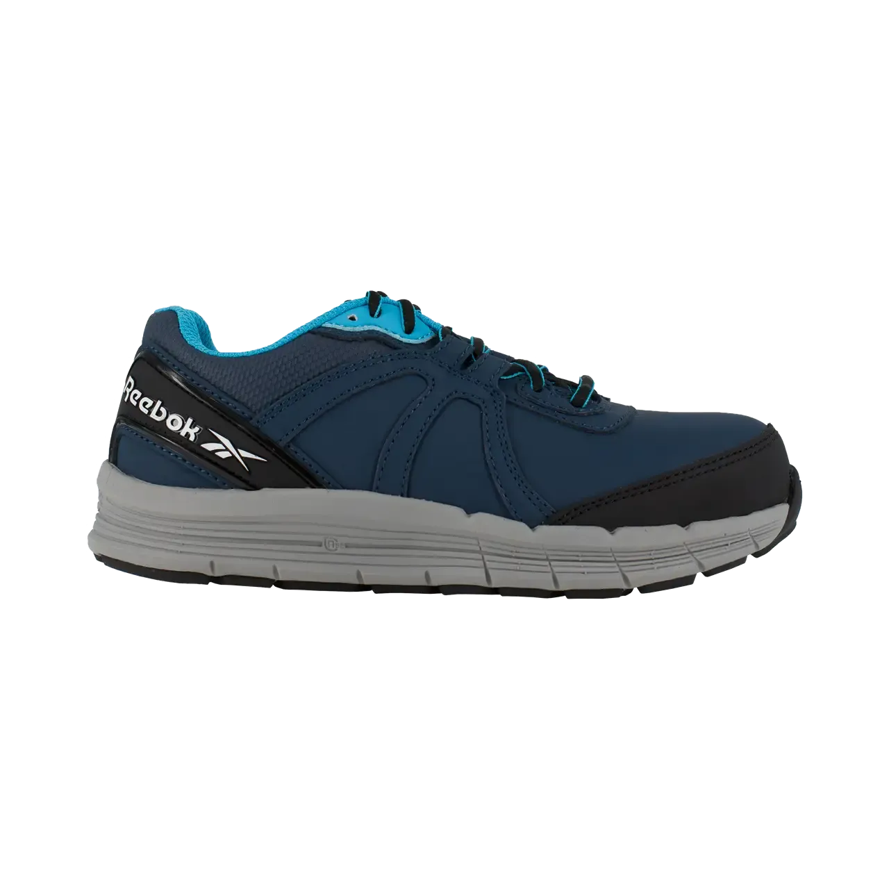 Women's Guide Steel-Toe Athletic Work Shoe Navy/Light Blue